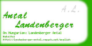 antal landenberger business card